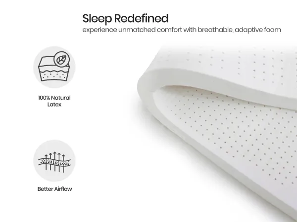 Rio Engineered Wood Queen Bed With Mattress Queen Latex Foam (78 x 60 x 6 inches)